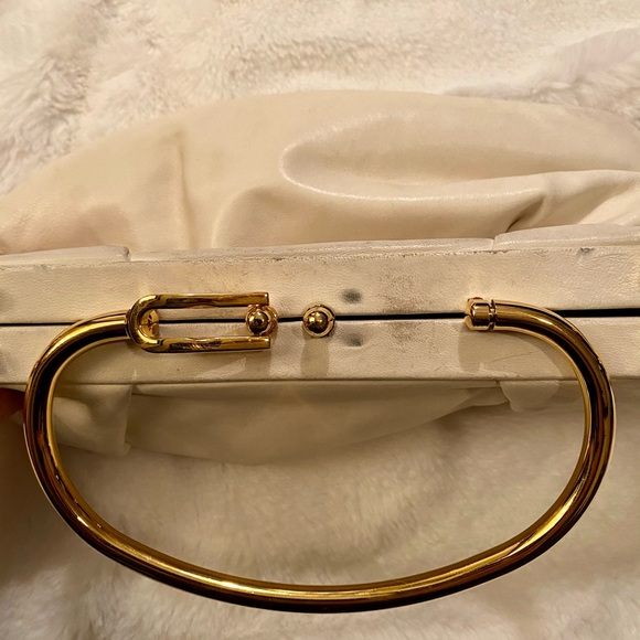 Miu Miu Gold Hardware Soft Calfskin Handbag - Picture 10 of 11